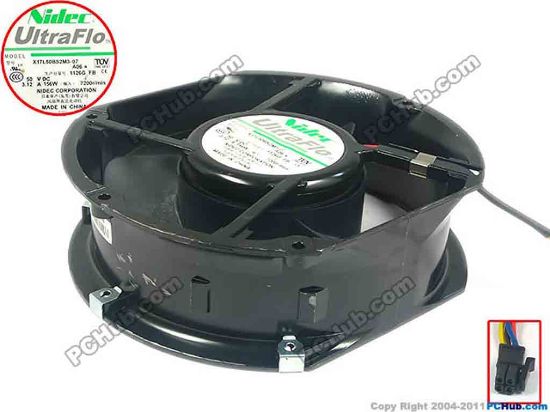 90210 Nidec X17L50BS2M3-07 Server - Round Fan dia150x150x50, w30x4x4, 50V 3.12A Nidec X17L50BS2M3-07 Server - Round Fan