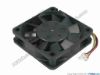 90452 Nidec D06R-24TS8 Server - Square Fan 01B, sq60x60x15, w65x3x3, 24.5V 0.08A Nidec D06R-24TS8 Server - Square Fan 