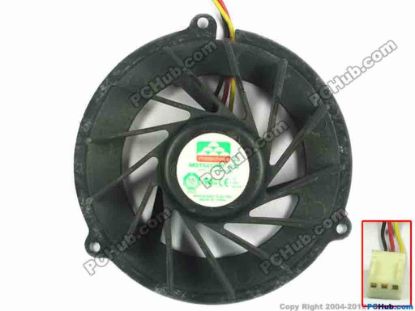 90515 Protechnic Magic MBT5412MF-O12 Server - Frameless / GPU Fan dia60x60x15, w40x3x3, 12V 0.3A Protechnic Magic MBT5412MF-O12 Server - Frameless / GPU Fan 