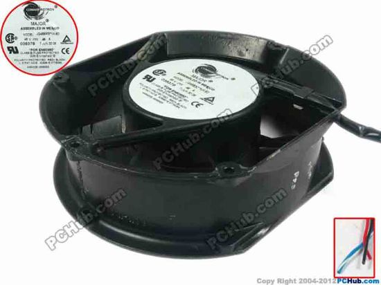 90518 Comair Rotron JQ48B3QDNX-E2 Server - Round Fan dia170x150X50, 3-wire 48V 0.46A Comair Rotron JQ48B3QDNX-E2 Server - Round Fan