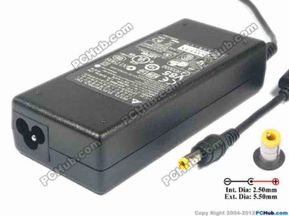 90904 Delta Electronics ADP-80RX AC Adapter 5V-12V 12V 6.67A, 5.5/2.5mm, 3-Prong, New Delta Electronics ADP-80RX AC Adapter 5V-12V <span id="ctl00_ContentPlaceHolder1_ItemDesc1_lblItemDescription" class="span11">AC Adapter Model: ADP-80RX A 
<div><br />
Input: 100-240V~ 1.5A, 50-60Hz<br />
Output: 12V 6.67A 80W<br />
</div>
<div>Connecter size: Int. Diameter: 2.50mm     <br />
                             Ext. Diameter: 5.50mm<br />
                             Length: 10mm</div>
<div></div>
<div>*Please check carefully and do not mix up with another adapter with the same model but different Voltage, Ampere and Connector size(Tip).<br />
<br />
<font color="#444444" face="Verdana">**Please take note, 3 wire AC  <a href="http://www.pchub.com/uph/category/356/Power-Core.html"><font color="#810081">power cord</font></a> not included.</font></div></span>