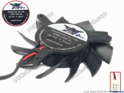 91302 Other Brands Dongweifeng Server - Frameless / GPU Fan dia55x55x10, w65x2x2, 12V 0.20A Other Brands Dongweifeng Server - Frameless / GPU Fan 