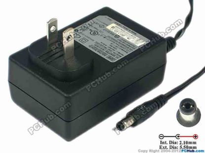 92438 APD / Asian Power Devices WA-24E12FU AC Adapter 5V-12V 12V 2A, 2.1/5.5mm, US-Plug APD / Asian Power Devices WA-24E12FU AC Adapter 5V-12V <div style="padding: 2px; border-width: 0px; font-size: 10pt;"><span id="ctl00_ContentPlaceHolder1_ItemDesc1_lblItemDescription" class="span11">
<p><span id="ctl00_ContentPlaceHolder1_ItemDesc1_lblItemDescription">AC Adaptor Model: WA-24E12FU</span></p>
<p>INPUT: 100-240V~ 0.65A MAX, 50-60Hz<br />
OUTPUT: 12V 2A 24W<br />
Connecter size: Int. Diameter: 2.1mm <br />
Ext. Diameter: 5.50mm<br />
Length : 9.00mm<br />
<br />
*2 Flat-pin US Plug</p></span></div>