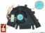 92904 Sony Vaio VPCZ1 Series Cooling Fan  MCF-528PAM05, w20x4x4, 5V, Bare fan Sony Vaio VPCZ1 Series Cooling Fan  