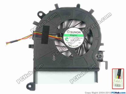 93120 SUNON MF75090V1-C030-G99 Cooling Fan  w25x3x3, 5V 2.5W, Bare fan SUNON MF75090V1-C030-G99 Cooling Fan