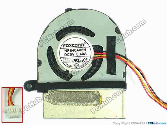 93479 ASUS EeePC 1015PE Cooling Fan  NFB40A05H, w20x4x4, 5V 0.40A, Bare fan ASUS EeePC 1015PE Cooling Fan  