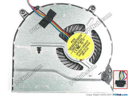 93574 Forcecon DFS531105MC0T Cooling Fan  49U33TP203A, DC 5V 0.5A, Bare fan Forcecon DFS531105MC0T Cooling Fan