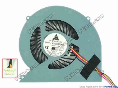 93994 Acer Aspire 4830T Series Cooling Fan  -AL1Z, w15x4x4, 5V 0.45A, Bare fan Acer Aspire 4830T Series Cooling Fan