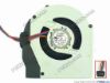 94022 Lenovo ThinkPad T420 Series Cooling Fan  UDQFVZR01FFD, w55x3x3, 5V 0.20A, Bare fan Lenovo ThinkPad T420 Series Cooling Fan  