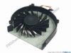 94104 Compaq Presario CQ57 Series Cooling Fan  FADL, w15x3x3, 5V 0.4A, Bare fan Compaq Presario CQ57 Series Cooling Fan  