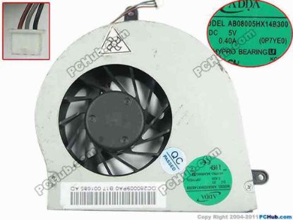 94244 Acer Aspire 7750 Series Cooling Fan  DC280009PA0, w15x3x4, 5V, Bare fan Acer Aspire 7750 Series Cooling Fan  