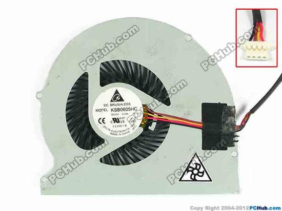 94254 Acer Aspire 3830TG Series Cooling Fan  -AL77, w55x4x4, 5V 0.45A, Bare fan Acer Aspire 3830TG Series Cooling Fan
