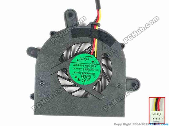 94556 ADDA AB0505HX-JC3 Cooling Fan  CWM1100, DC 5V 0.30A, Bare fan New ADDA AB0505HX-JC3 Cooling Fan  