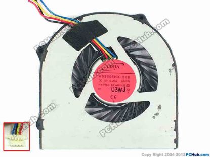 94663 Acer Aspire 3820T Series Cooling Fan  JM31, w20x4x4, 5V 0.20A, Bare fan Acer Aspire 3820T Series Cooling Fan