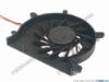 94706 Delta Electronics KSB0405HB Cooling Fan  -9H55, w55x3x3, 5V 0.44A, Bare fan Delta Electronics KSB0405HB Cooling Fan  