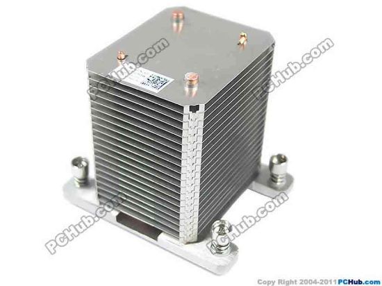 106564 Dell Server Parts Cooling Heatsink DP/N: F847J, For PowerEdge T410 Dell Server Parts Cooling Heatsink HTSNK,PGA,2.5X3.5X4.27,95W