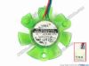 111513 ADDA AD0412MB-G76 Server - Frameless / GPU Fan (8Y43), dia40x40x10, W135X3X3, 12V 0.08A ADDA AD0412MB-G76 Server - Frameless / GPU Fan 