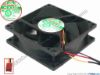 111538 Protechnic Magic MGT8012MR-A25 Server - Square Fan sq80x80x25, 3-wire, 12V 0.15A Protechnic Magic MGT8012MR-A25 Server - Square Fan 
