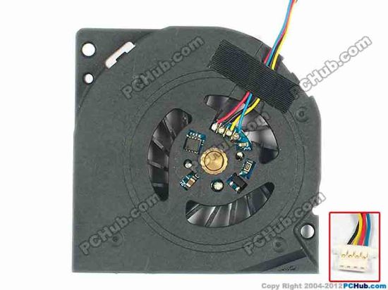 112238 SUNON GB0555PDV1-A Cooling Fan  13.V1.B3442.F.GN, 5V 4 pin, No bottom cover SUNON GB0555PDV1-A Cooling Fan  