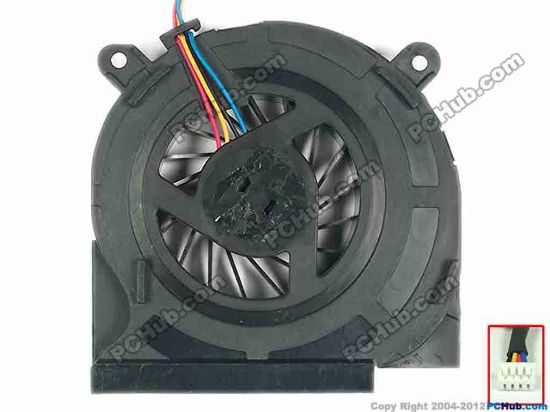 112241 SUNON MG45090V1-Q000-T99 Cooling Fan  DC280007TS0, DC5V 0.29A, 4H1RR, No bottom cover SUNON MG45090V1-Q000-T99 Cooling Fan  