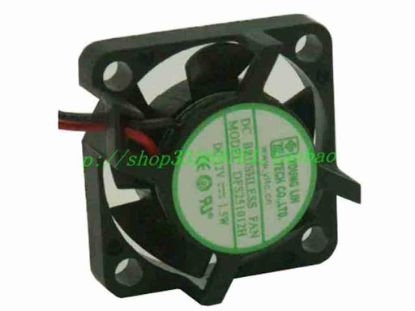 112422 Young Lin DFS251012H Server - Square Fan sq25x25x10, 2-wire, 12V 1.5W Young Lin DFS251012H Server - Square Fan 