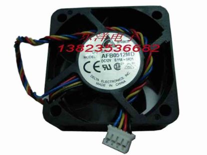 112788 Delta Electronics AFB0512MD Server - Square Fan -9R31, sq50x50x20, w110x4x4, 12V 0.11A Delta Electronics AFB0512MD Server - Square Fan 