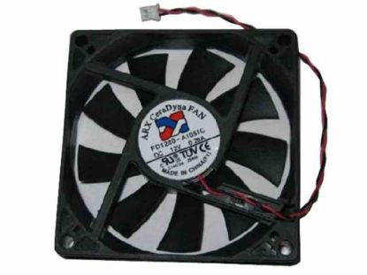 112802 ARX FD1280-A1051C Server - Square Fan sq80x80x15, w85x2x2, 12V 0.28A ARX FD1280-A1051C Server - Square Fan 