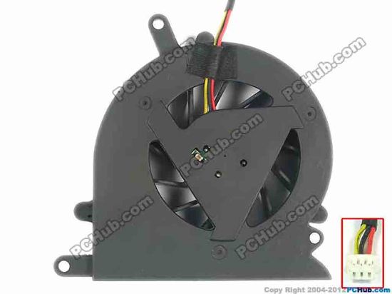 112884 Bi-Sonic HP501405H-02 Cooling Fan  C1, bw60x60x15, w60x2x2, 5V 0.35A, Bare fan No bot Bi-Sonic HP501405H-02 Cooling Fan  