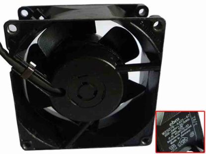 113535 ebm-papst W2S076-AA01-47 Server - Square Fan 4106175-03, 80x80x38mm, 200-240V 12W  ebm-papst W2S076-AA01-47 Server - Square Fan 