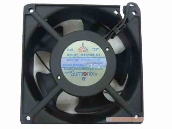 113560 San Jun / Suntronic SJ1238HA3 Server - Square Fan sq120x120x38, 380V 50/60Hz 0.10A San Jun / Suntronic SJ1238HA3 Server - Square Fan 