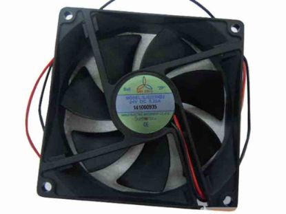 113566 San Jun / Suntronic SJ9225HD2 Server - Square Fan sq92x92x25, 2-wire, 24V 0.20A San Jun / Suntronic SJ9225HD2 Server - Square Fan 