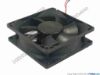 113821 XIFAN / Xinruilian RDL8025S Server - Square Fan sq80x80x25, 2-wire, 12V 0.08A XIFAN / Xinruilian RDL8025S Server - Square Fan 