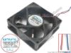 113823 NONOISE F8025X24D-C Server - Square Fan sq80x80x25, 2-wire, 24V 0.260A NONOISE F8025X24D-C Server - Square Fan 