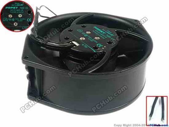 115365 ebm-papst W2S130-BM03-98 Server - Round Fan 0 ebm-papst W2S130-BM03-98 Server - Round Fan 