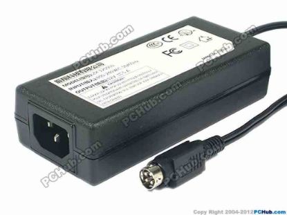 116627 PCH OEM Power AC Adapter 5V-12V 12V 5A 60W, 4-Pin P1&4=V+, C14 PCH OEM Power AC Adapter 5V-12V 