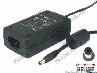 116630 DVE DSA-0421S-05 AC Adapter 5V-12V 5.2V 3.5A, 2.5/5.5mm, C14 DVE DSA-0421S-05 AC Adapter 5V-12V