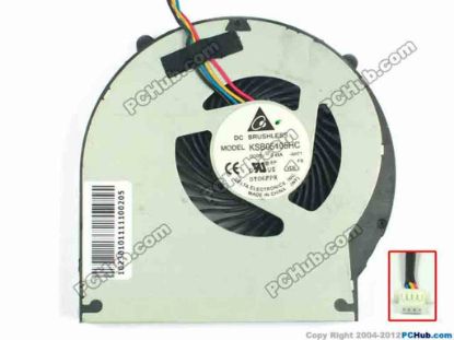 116676 Lenovo V470 Series Cooling Fan  AH71, 5V 0.45A, Bare fan Lenovo V470 Series Cooling Fan  