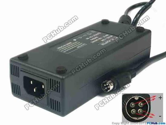 116760 PCH OEM Power AC Adapter 5V-12V 12V 8A  4-Pin P1&4=V+, C14 PCH OEM Power AC Adapter 5V-12V 