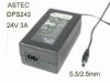 116766 ASTEC DPS243 AC Adapter 20V & Above 24V 3A, 5.5/2.5mm, 2-Prong, New ASTEC DPS243 AC Adapter 20V & Above 