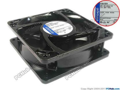 116922 ebm-papst 4184 NXH Server - Square Fan 4184NXH, sq120x120x38, 2-wire, 24V 11W ebm-papst 4184 NXH Server - Square Fan 