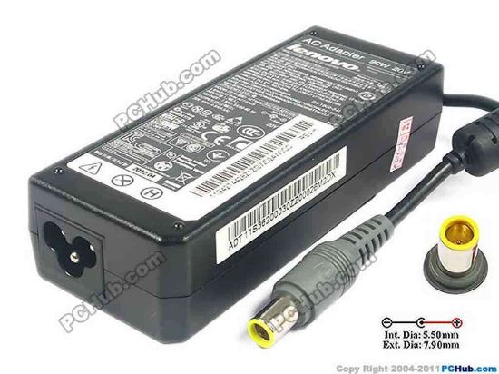 116949 IBM Thinkpad T60 Series AC Adapter - NEW Original 20V 4.5A, 7.9/5.5mm With Pin, 3 Prong, New IBM Thinkpad T60 Series AC Adapter - NEW Original This AC Adapter is for the use with Thinkpad T60 T61 T400 T410 E30