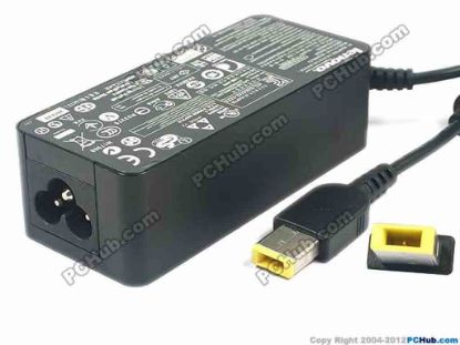 116964 Lenovo IdeaPad Yoga 11 AC Adapter - NEW Original 20V 2.25A, Rectangular Tip, 3 Prong, New Lenovo IdeaPad Yoga 11 AC Adapter - NEW Original This AC Adapter is for the use with IdeaPad Yoga 11