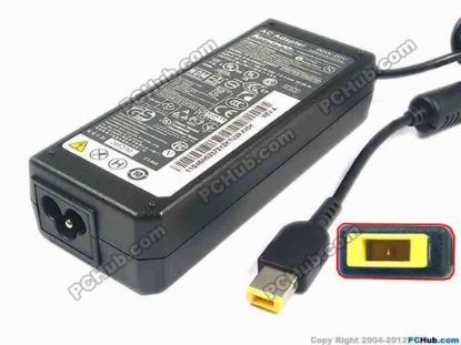 116968 Lenovo IdeaPad Yoga 13 AC Adapter - NEW Original 20V 4.5A, Rectangular Tip, 3 Prong, New Lenovo IdeaPad Yoga 13 AC Adapter - NEW Original This AC Adapter is for the use with IdeaPad Yoga13