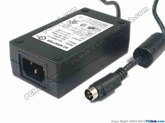 116974 PCH OEM Power AC Adapter 5V-12V 12V 1.8A 5V 1.5A 4P P1=5V P4=12V, C14 PCH OEM Power AC Adapter 5V-12V 