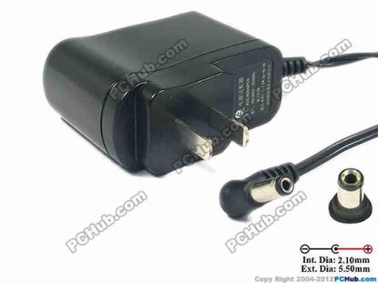 116980 PCH OEM Power AC Adapter 5V-12V 4.6V 1A, 2.1/5.5mm, Europe Plug PCH OEM Power AC Adapter 5V-12V 