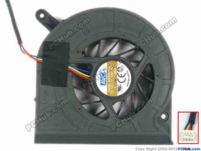 116988 AVC BASA0819B2U Cooling Fan  P013, w230x4x4, 12V 0.4A, Bare fan AVC BASA0819B2U Cooling Fan  