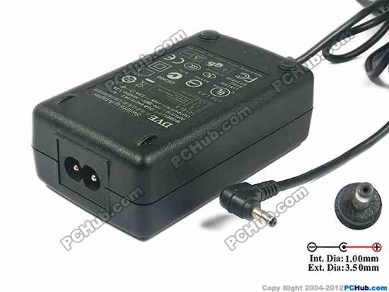 116994 DVE DSA-0421S-14 AC Adapter 13V-19V 16V 2.6A,3.5/1.0mm, 2-Prong DVE DSA-0421S-14 AC Adapter 13V-19V 