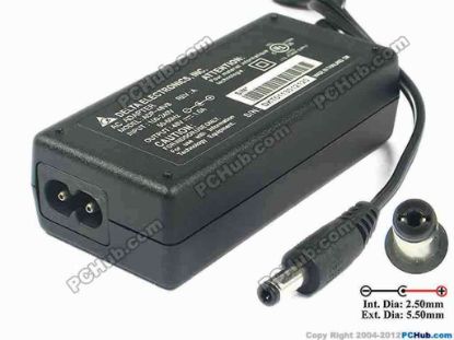 116995 Delta Electronics ADP-48VB AC Adapter 20V & Above 48V 1A 5.5/2.5mm, 2-Prong, New Delta Electronics ADP-48VB AC Adapter 20V & Above 