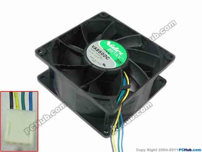 117025 Nidec V35453-35 Server - Square Fan INTF, sq90x90x38, w120x4x4, 12V 0.55A Nidec V35453-35 Server - Square Fan 