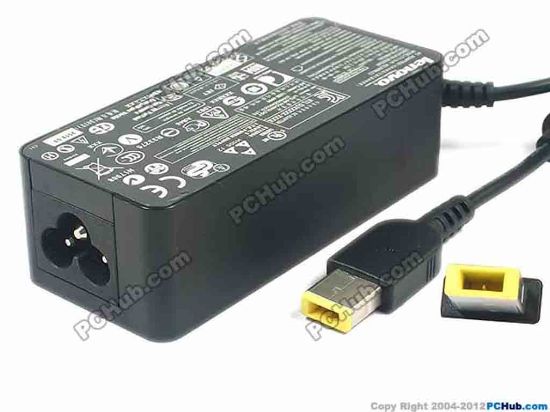 117137 Lenovo IdeaPad Yoga 13 AC Adapter- Laptop 20V 2.25A Rectangular Tip, 3 Prong Lenovo IdeaPad Yoga 13 AC Adapter- Laptop 
